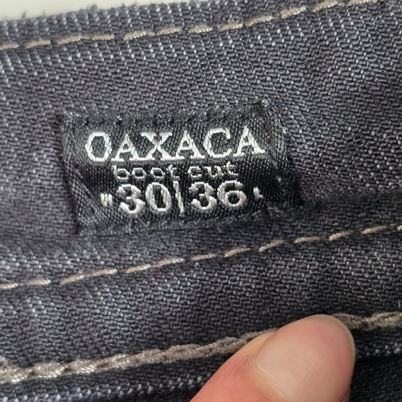 Mek Denim USA Jeans Women's 30x36(34) Oaxaca Boot Cut Flap Pocket - Picture 15 of 16